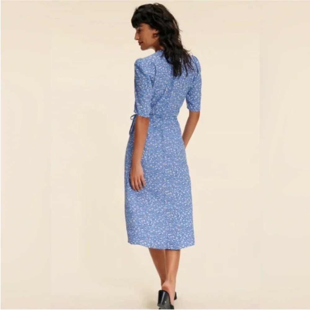 Rouje Gabin Blue dress FR36 - Picture 3 of 9